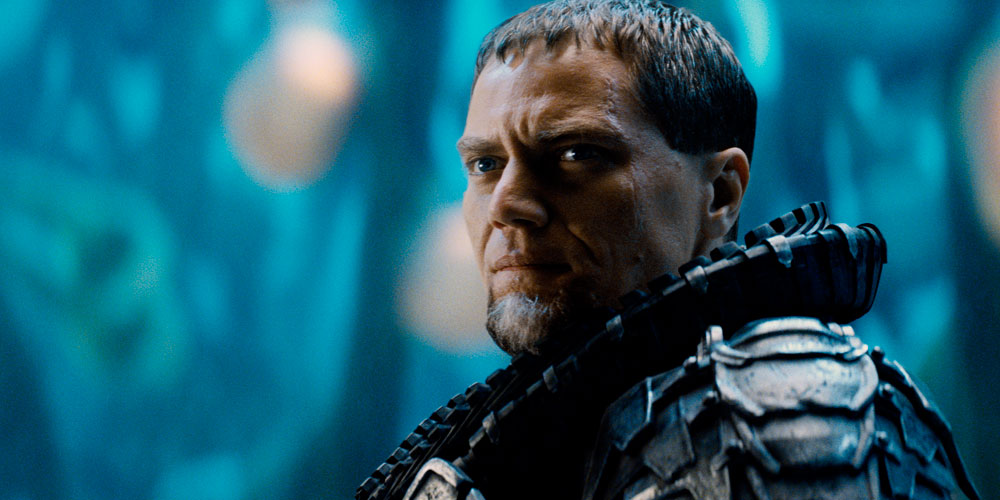 Den onde general Zod (Michael Shannon) i «Man of Steel». Warner Bros. Pictures/ SF Norge AS