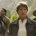 SISTE STUNT MED HUNT: Tom Cruise, alias agent Ethan Hunt saman med delar av teamet sitt i absolutt siste del av Mission Impossible-serien. Foto: Paramount Pictures and Skydance / AP / NTB